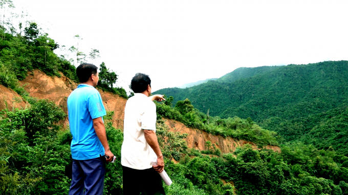 UBND tỉnh Hòa Bình lấy đất trong sổ đỏ của người dân để giao cho BQL Khu bảo tồn thiên nhiên Phu Canh mà không hỗ trợ GPMB. Ảnh: Minh Phúc.