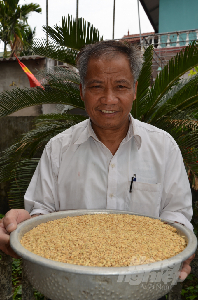 Cách bảo quản thóc rất quan trọng, quyết định đến chất lượng của gạo sau này. Ảnh: NNVN.