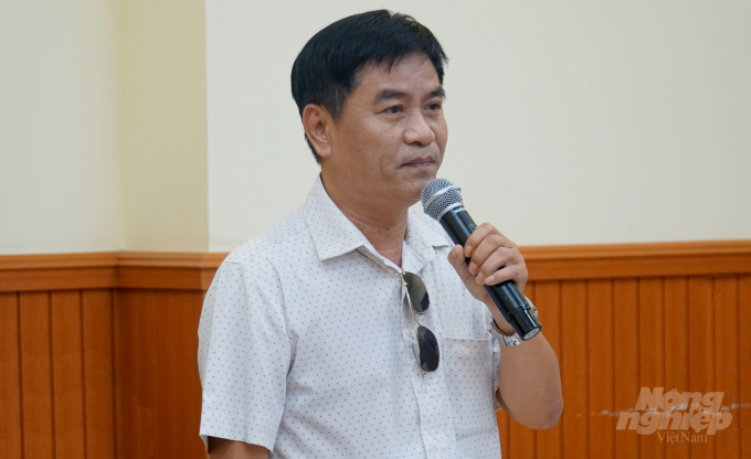 Ông Nguyễn Văn Tứ, Phó Giám đốc Trung tâm dịch vụ việc làm TP.HCM. Ảnh: Nguyễn Thủy.