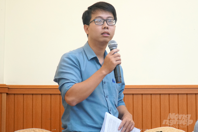 Ông Huỳnh Anh Khoa, Đại diện Công ty CP VietnamWorks. Ảnh: Nguyễn Thủy.