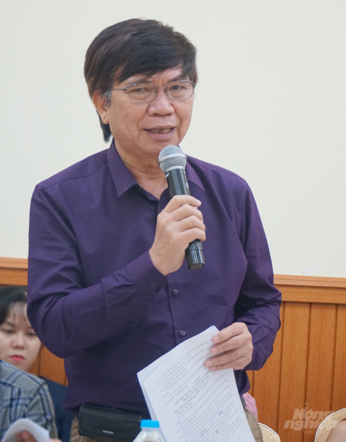 Phó Giám đốc Sở LĐ-TB&XH tỉnh Trà Vinh Dương Quang Ngọc. Ảnh: Nguyễn Thủy.