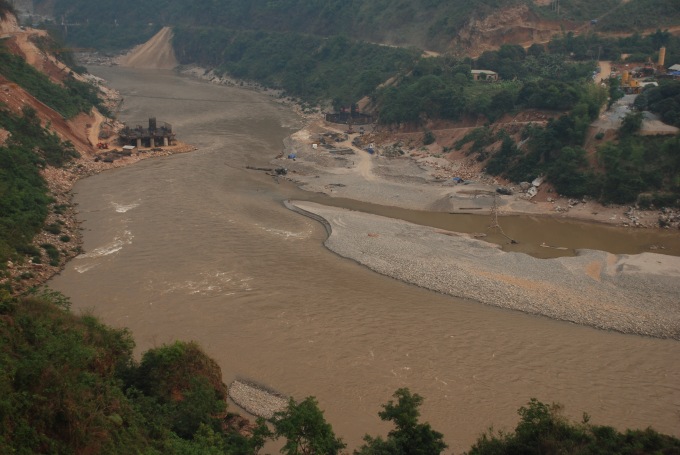 Sông Đà, dòng sông huyền thoại về mùa khô