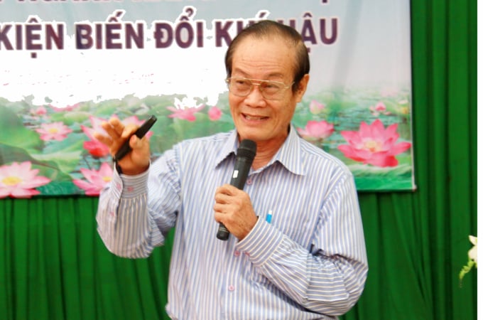 GS Nguyễn Bảo Vệ. Ảnh Lê Hoàng Vũ.