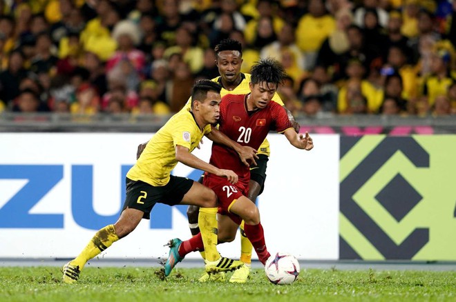 Việt Nam từng thắng Malaysia 1-0 ở Mỹ Đình hồi lượt đi. Ảnh: AFC.