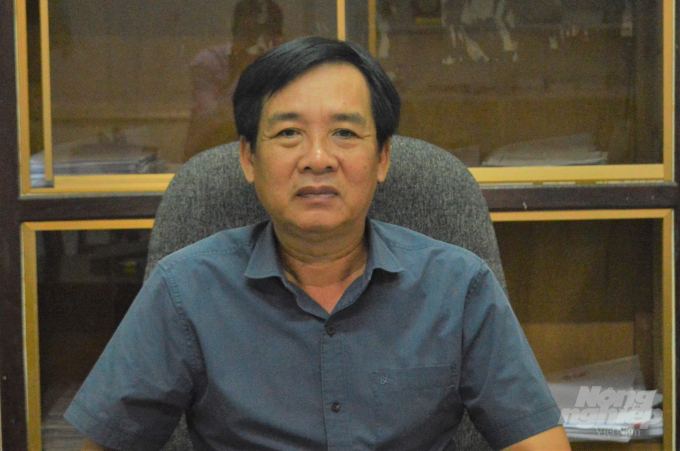 TS Đỗ Minh Nhựt, Phó Giám đốc Sở NN-PTNT, Giám đốc Ban quản lý dự án VnSAT Kiên Giang. Ảnh: Trung Chánh.