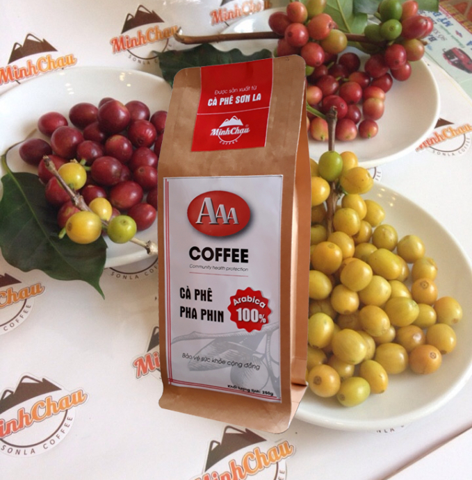 Nhiều sản phẩm cà phê Sơn La đã trở thành thương hiệu trên thị trường.