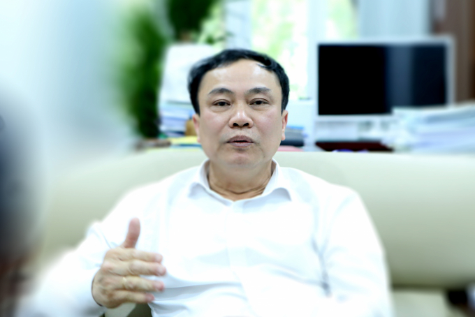 Ông Lê Đức Thịnh – Cục trưởng Cục Kinh tế hợp tác và Phát triển nông thôn (Bộ NN-PTNT). Ảnh: Minh Phúc.