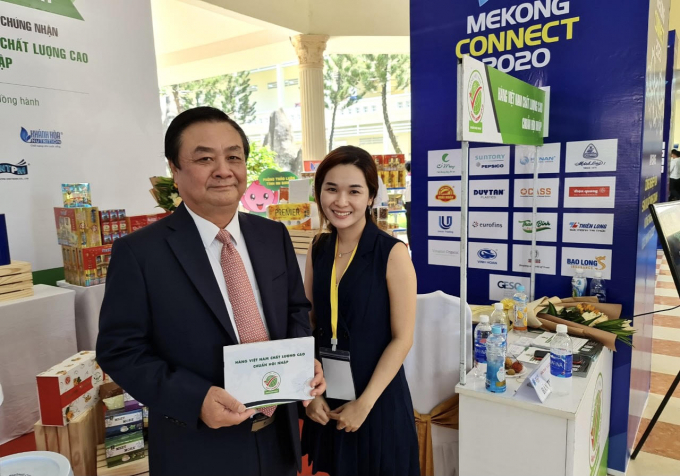 Thứ trưởng Bộ NN-PTNT Lê Minh Hoan tham dự Diễn đàn Mekong Connect 2020. Ảnh: AT.