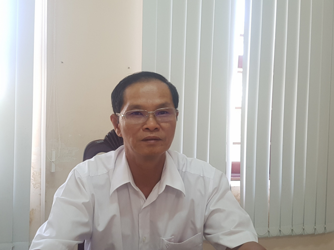 Ông Bùi Minh Túy, Phó Giám đốc Sở LĐ-TB&XH tỉnh Bạc Liêu chỉa sẻ với PV NNVN. Ảnh: Trọng Linh.