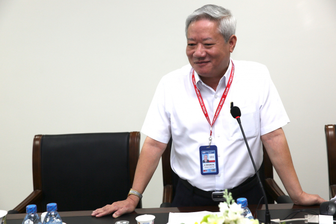 Ông Phạm Quang Thái, Chủ tịch HĐQT Navetco: 'Chúng ta sẽ sớm có vacxin DTLCP'. Ảnh: Hồng Thủy.
