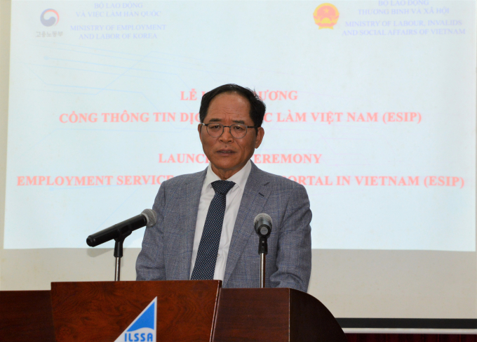 Ông Park Noh-wan, Đại sứ Hàn quốc tại Việt Nam. Ảnh: Nam Khánh.