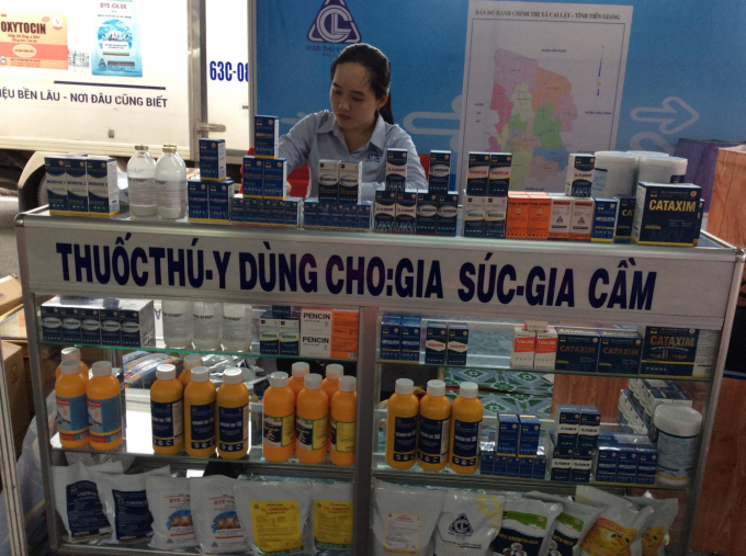 Sản phẩm MEKOVET hiện đã được phân phối rộng rãi tại Việt Nam và đã chinh phục các thị trường Lào và Campuchia. Ảnh: MKV.