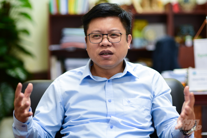 Ông Nguyễn Quốc Toản, Cục trưởng Chế biến và Phát triển thị trường nông sản. Ảnh: Tùng Đinh.
