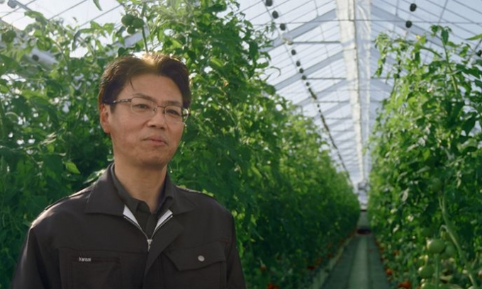 Ông Okada Norihisa - Giám đốc điều hành Bell Farm.