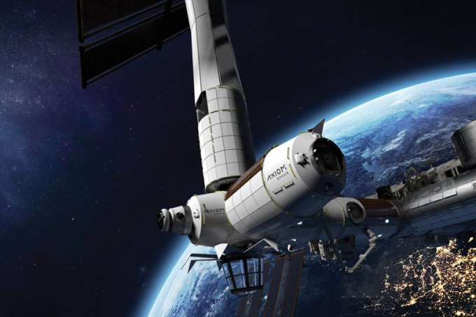 Trạm vũ trụ tư nhân đầu tiên trên thế giới AxStation được xây dựng bởi Axiom Space, trị giá khoảng 2 tỷ USD.