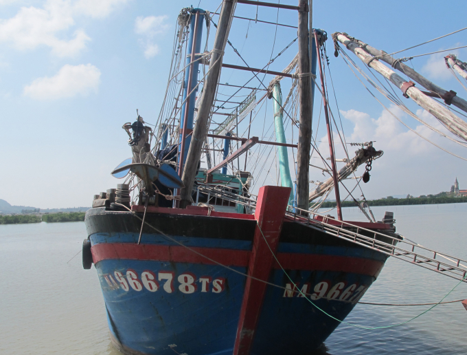 Dù vậy nhiều tàu 67 trên địa bàn Nghệ An hoạt động không hiệu quả, công tác thu hồi nợ gặp nhiều khó khăn. Ảnh: Việt Khánh.