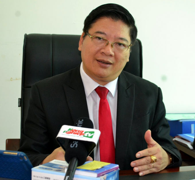 TS Trần Đình Lý, Phó hiệu trưởng Trường ĐH Nông Lâm TPHCM. Ảnh: Trần Trung