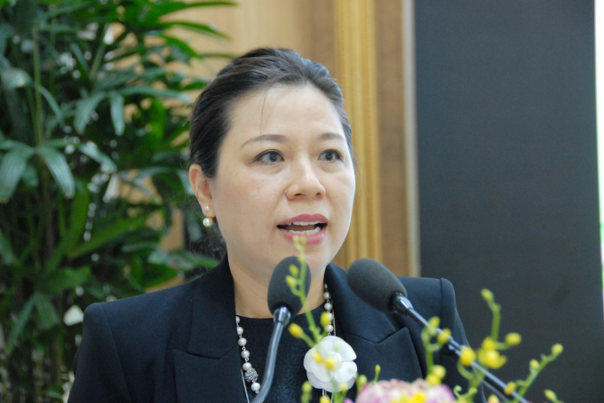 Bà Lê Thị Thanh Thảo, Giám đốc Đại diện quốc gia - Tổ chức Phát triển Công nghiệp Liên hợp quốc (UNIDO)