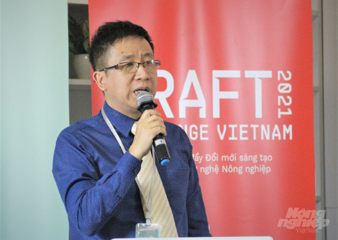 Ông Phan Quang Vinh, Giám đốc Công ty TNHH Thách thức Sáng tạo MBI (MIB Innovation). Ảnh: Phạm Hiếu.