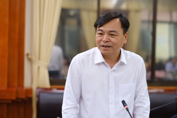 Thứ trưởng Bộ NN-PTNT Nguyễn Hoàng Hiệp. Ảnh: Bảo Thắng.