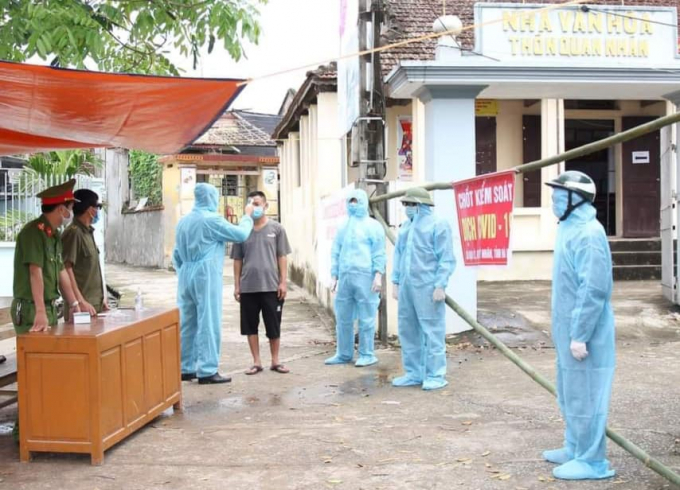 Ba ngày liên tiếp, tỉnh Hà Nam chưa phát hiện ca bệnh dương tính với SARS-COV-2. Ảnh: Mai Chiến.