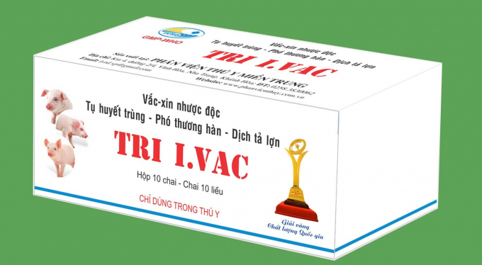 Phân viện Thú y miền Trung đã sản xuất thành công vắc-xin TRI I.VAC.