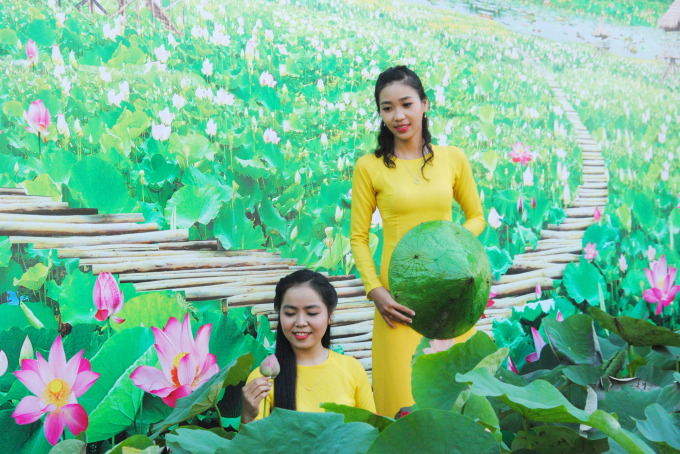 Ngành hàng hoa kiểng ở Đồng Tháp được chọn là 1 trong 5 ngành hàng chủ lực của tỉnh để thực hiện tái cơ cấu ngành nông nghiệp. Ảnh: Lê Hoàng Vũ.