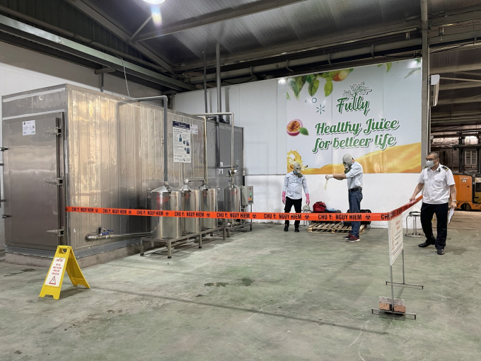 Fumigation facility for lychees exported to Japan. Photo: PPD.