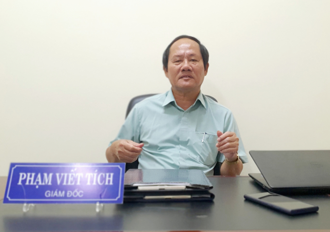 Ông Phạm Viết Tích, Giám đốc Sở NN-PTNT tỉnh Quảng Nam. Ảnh: L.K.
