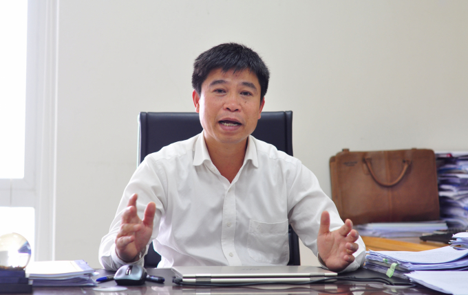 Ông Nguyễn Văn Châu, Phó giám đốc Sở NN-PTNT tỉnh Lâm Đồng. Ảnh: Minh Hậu.