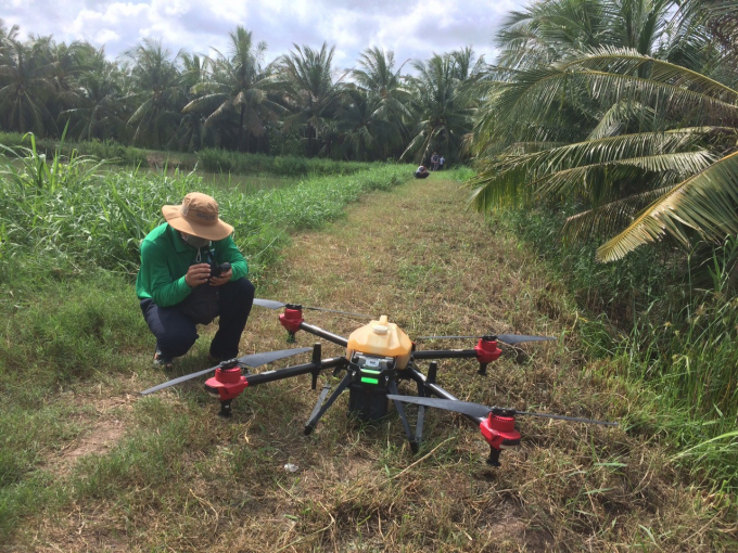 Cần thêm những nghiên cứu để áp dụng drone cho các loại cây trồng khác nhau. Ảnh: TL. 