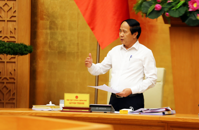 Theo Phó Thủ tướng Lê Văn Thành, công tác phòng, chống thiên tai, tìm kiếm cứu nạn luôn được Đảng, Nhà nước quan tâm đặc biệt, được đầu tư cơ sở vật chất. Ảnh: VGP/Đức Tuân.