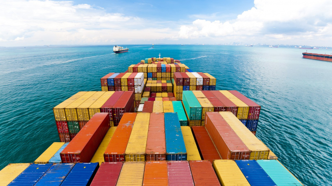 Cước container tuyến Á - Âu đã vượt mốc 10.000 USD. Ảnh: TL.