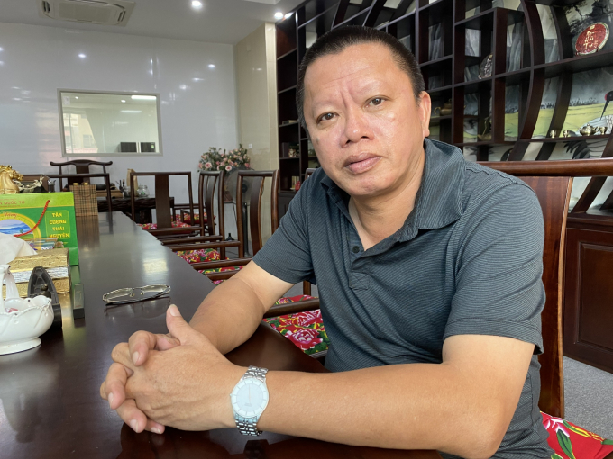 Nguyen Huu Dung, chairman and director-general of VinaCert Certification and Inspection Joint Stocks Company. Ảnh: Nguyen Huan.