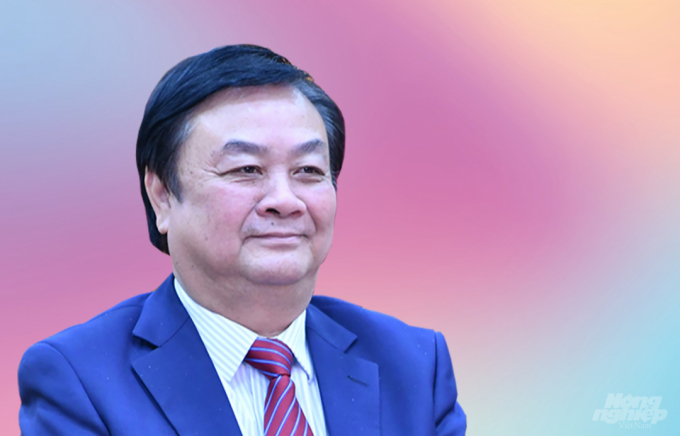 Bộ trưởng Bộ NN-PTNT Lê Minh Hoan - Đại biểu Quốc hội khóa XV.