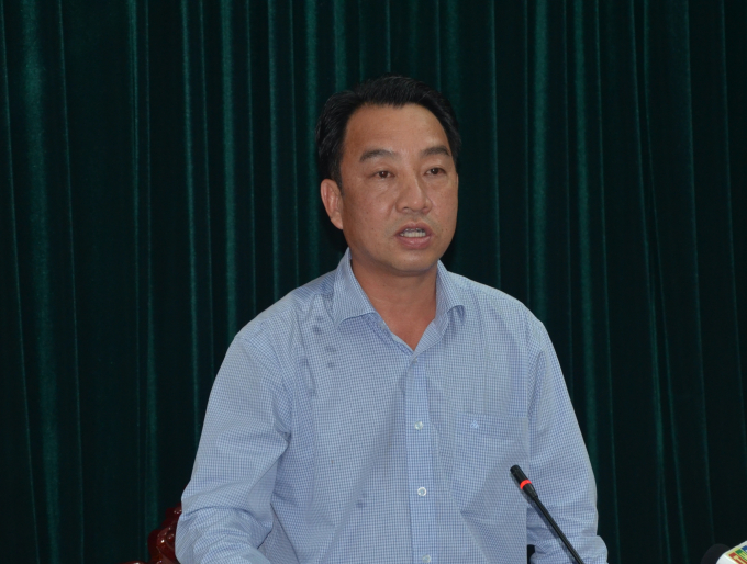 Ông Lữ Quang Ngời, Chủ tịch UBND tỉnh Vĩnh Long. Ảnh: Minh Đảm.