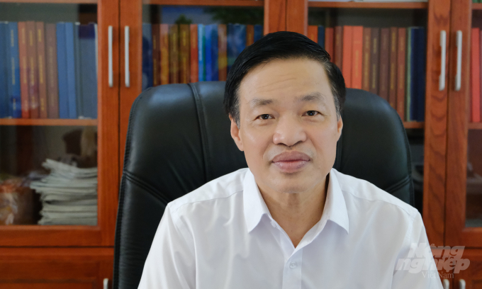 GS.TS Võ Đại Hải, Giám đốc Viện Khoa học Lâm nghiệp Việt Nam. Ảnh: Bá Thắng.