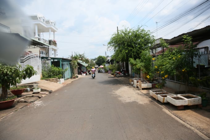 Làng 3 ngày xưa, nay là khu phố Ninh Hoà, thị trấn Lộc Ninh, Bình Phước. Ảnh: Phúc Lập.