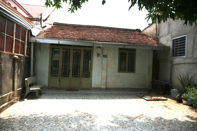 Ngôi nhà cấp cho gia đình phu cao su do người Pháp xây dựng ở làng 3, nay là khu phố Ninh Hoà, thị trấn Lộc Ninh, Bình Phước. Ảnh: Phúc Lập.
