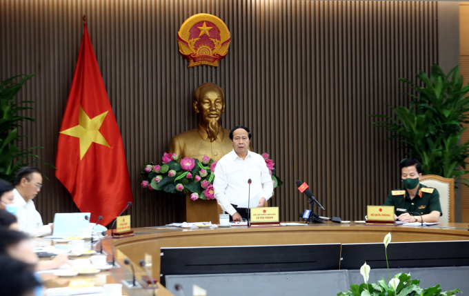 Phó Thủ tướng Lê Văn Thành nhấn mạnh quyết tâm chấm dứt tình trạng tàu cá vi phạm IUU vào năm 2022.
