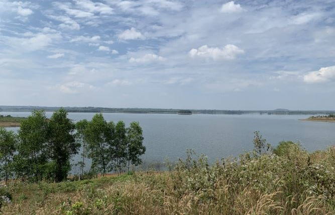 Hồ Sông Ray thuộc lưu vực sông Đồng Nai. Ảnh: TL.