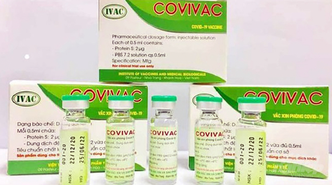 Vacxin phòng Covid-19 Covivac đang trong giai đoạn thử nghiệm lâm sàng.