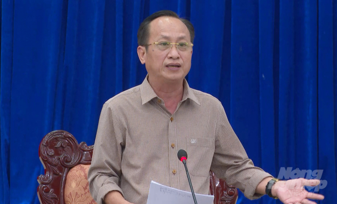 Ông Phạm Văn Thiều, Chủ tịch UBND tỉnh Bạc Liêu, vừa được bầu làm Trưởng ban chỉ đạo các Chương trình mục tiêu quốc gia xây dựng NTM giai đoạn 2021 - 2025. Ảnh: Trọng Linh.