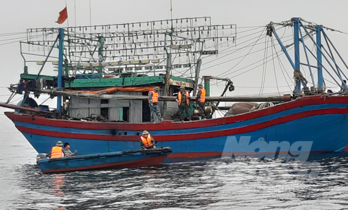 Thông qua công tác tuần tra, kiểm soát, tình trạng khai thác thủy sản bất hợp pháp đã giảm thiểu rõ rệt. Ảnh: Việt Khánh.
