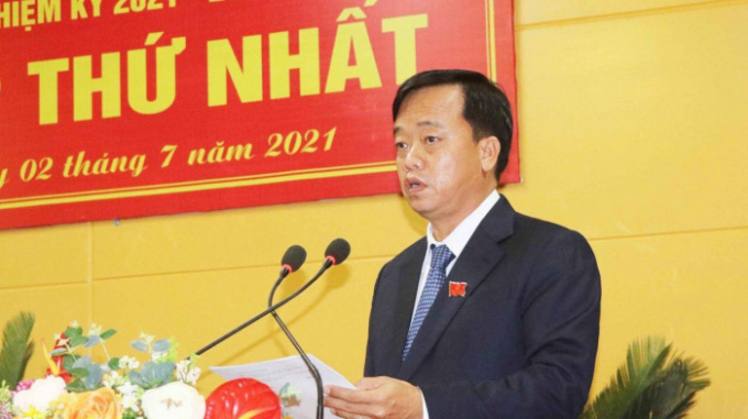 Ông Huỳnh Quốc Việt, Chủ tịch UBND tỉnh Cà Mau. Ảnh: Quốc Việt.