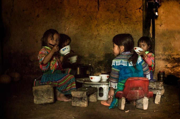 Chỉ 30% trẻ em ở các vùng nông thôn và miền núi và 23% trẻ em ở Tây Nguyên có chế độ ăn đúng và đủ.