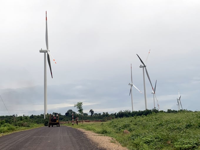 Nhiều người dân kiến nghị dự án điện gió Nhơn Hòa 1 vẫn chưa đền bù nhưng đã thi công trên đất của dân.