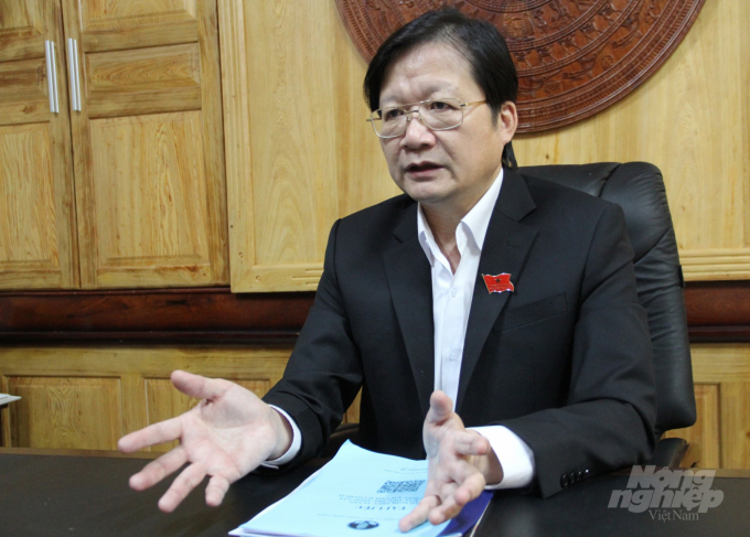 Ông NGuyễn Hoài Dương, Giám đốc Sở NN-PTNT Đăk Lăk. Ảnh: Quang Yên.