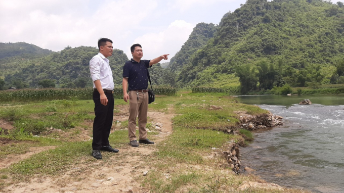 Công tác kiểm tra an toàn hồ đập được thực hiện thường xuyên. Ảnh: Toán Nguyễn.