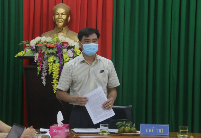 Ông Hoàng Viết Nam, Phó Giám đốc Sở Lao động - Thương binh và Xã hội tỉnh Đăk Nông cho biết địa phương còn chậm trong việc hỗ trợ lao động bị ảnh hưởng của dịch Covid-19. Ảnh: Quang Yên.                 